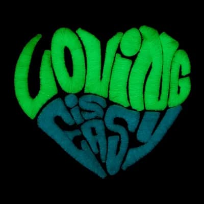 Glow 3D embroidery